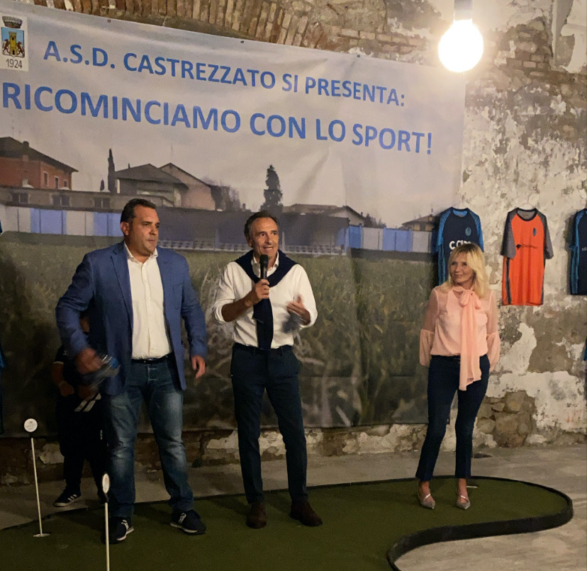 L’ex ct Cesare Prandelli ospite a Castrezzato: “Sul futuro non escludo niente”