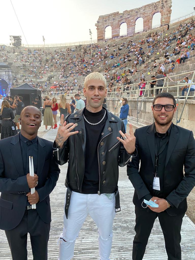 Jaka James, un clarense all’Arena di Verona con Mr Rain