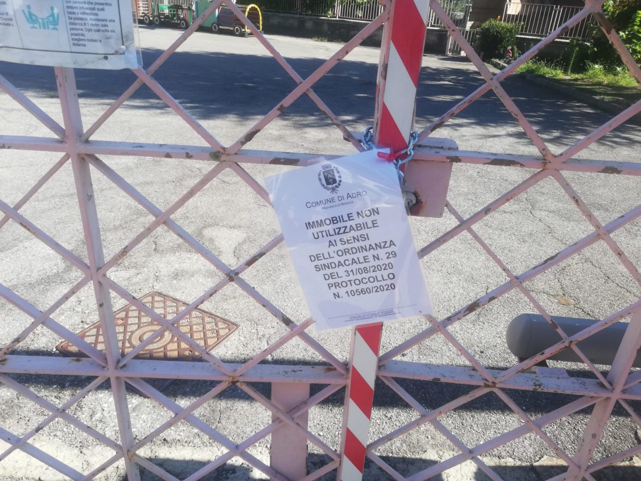 Sigilli alla scuola materna della Fondazione La Vittoria di Adro