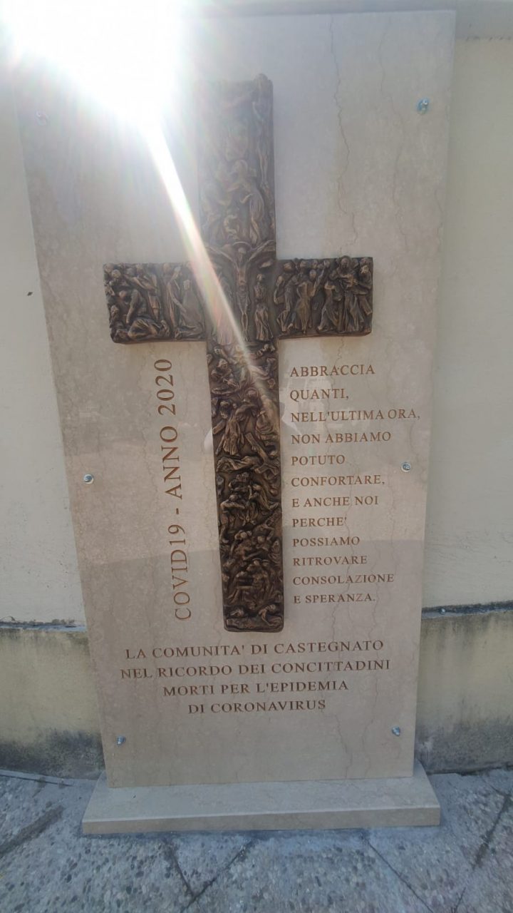 Trafugata croce commemorativa: a Castegnato è caccia al ladro GALLERY