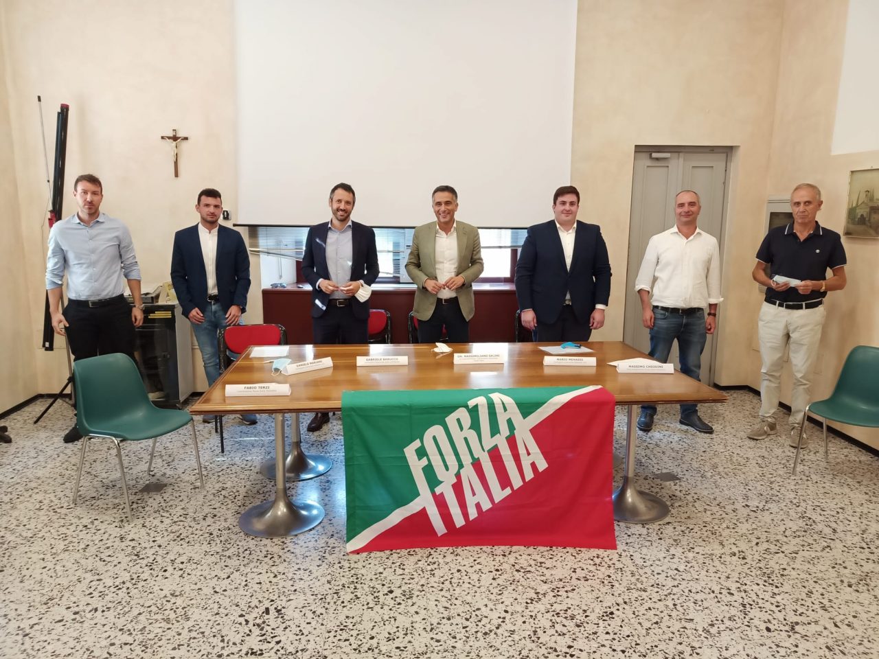 Presentato a Palazzolo il nuovo gruppo di Forza Italia in Consiglio Comunale