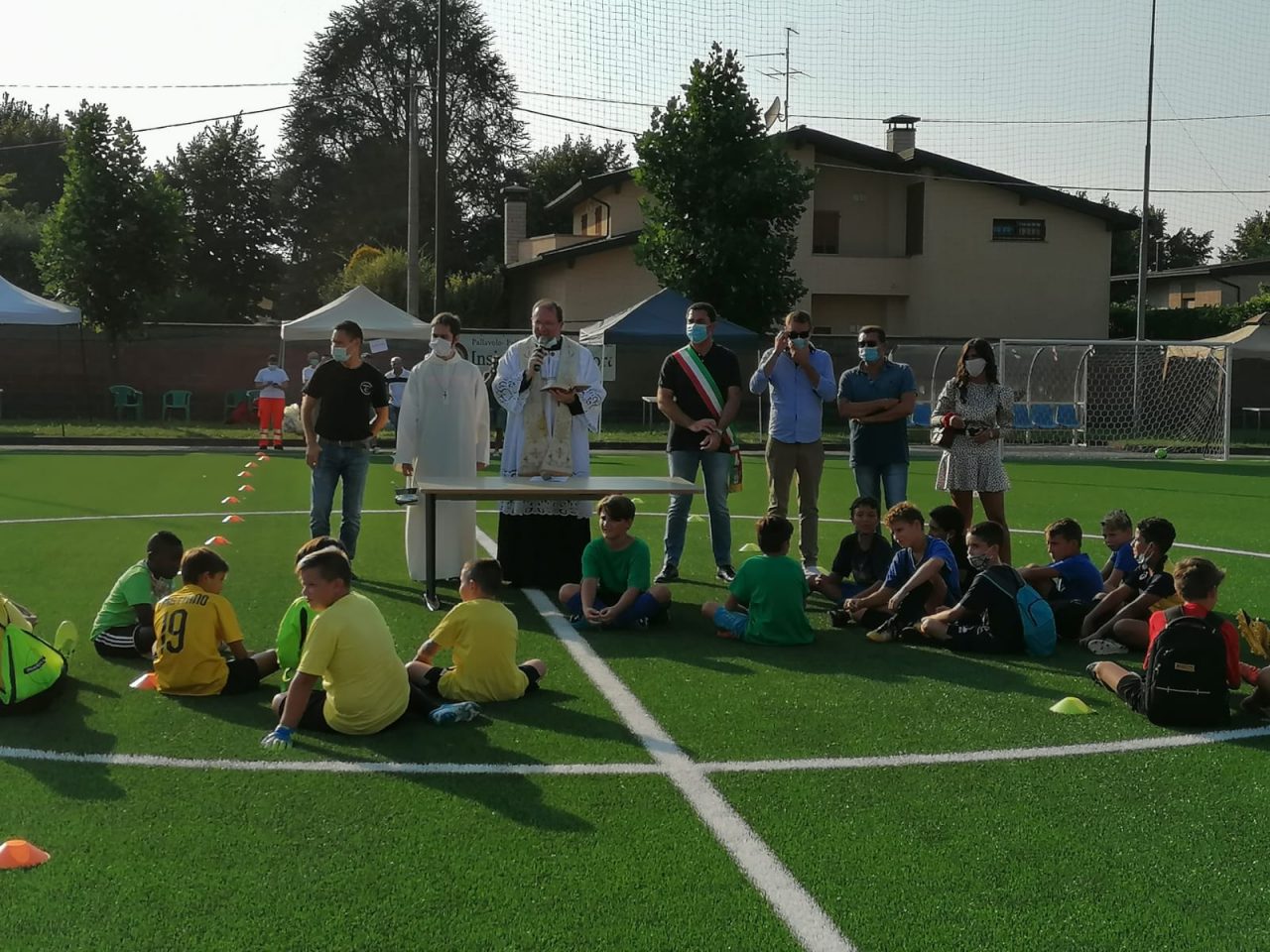 A Pontoglio inaugurati i nuovi campi da calcio