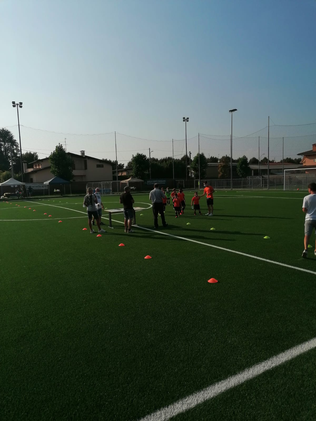 inaugurati campi calcio oratorio pontoglio