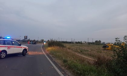 Cade dallo scooterone, grave motociclista di Rovato