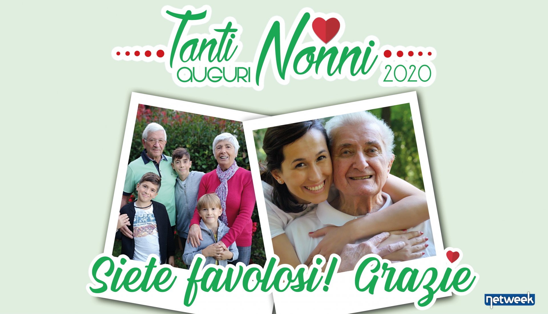 Tanti auguri nonni: fai un augurio speciale grazie al tuo settimanale!