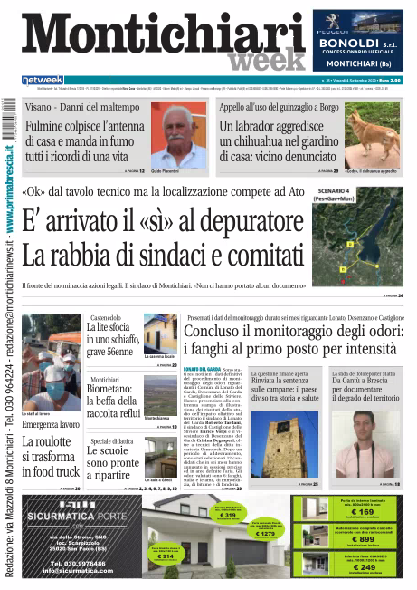 MontichiariWeek è in edicola