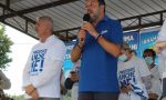 Matteo Salvini a Rovato per sostenere il sindaco Belotti