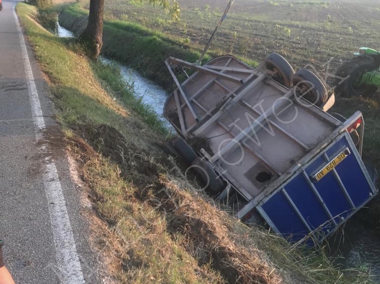 Trailer fuori strada con due cavalli a bordo