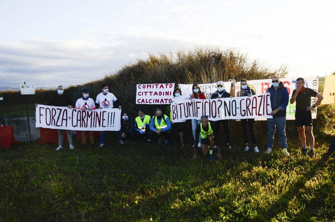 Montirone: un corsa per dire no al bitumificio
