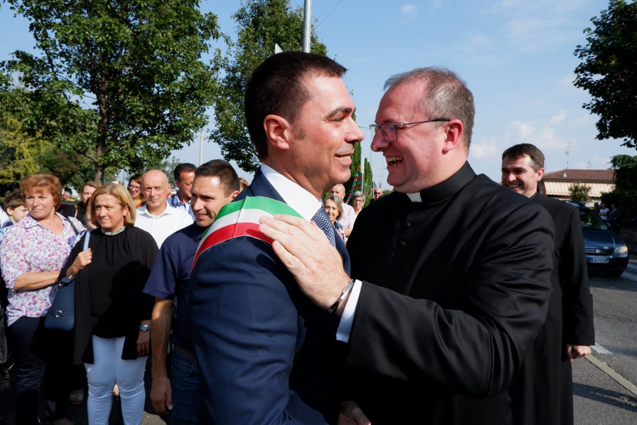 Don Giovanni è parroco di Pontoglio da un anno