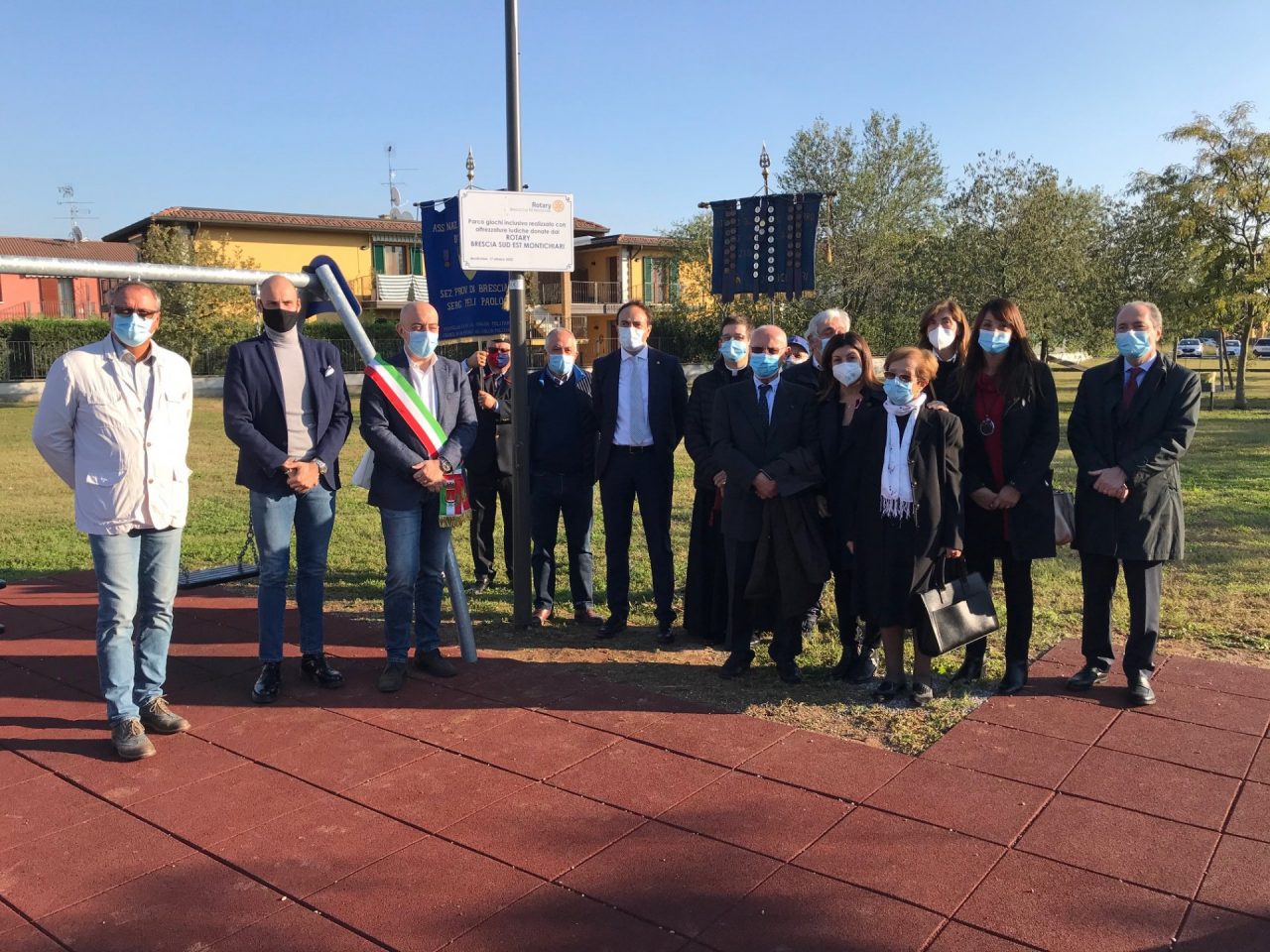 Inaugurato parco giochi inclusivo nell’area verde intitolata al beato Luigi Novarese