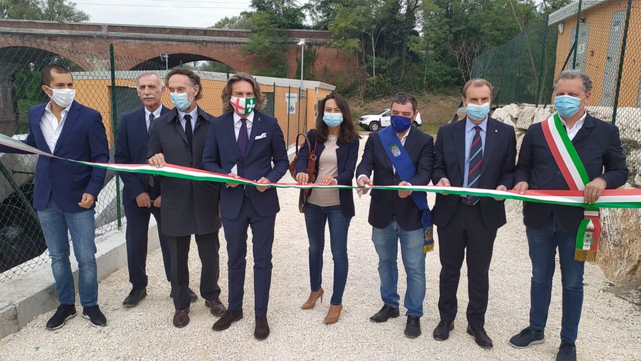 Manerbio, inaugurata la nuova centrale idroelettrica FOTO E VIDEO