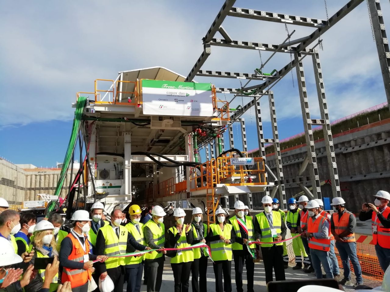 Taglio del nastro per i cantieri Tav Brescia-Verona