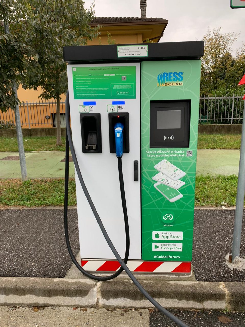 Veicoli elettrici: a Castegnato la ricarica è fast