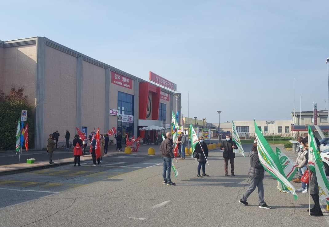 Nuovo presidio di protesta dei lavoratori Despar