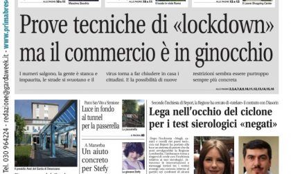 Gardaweek è in edicola. La prima pagina versione bresciana