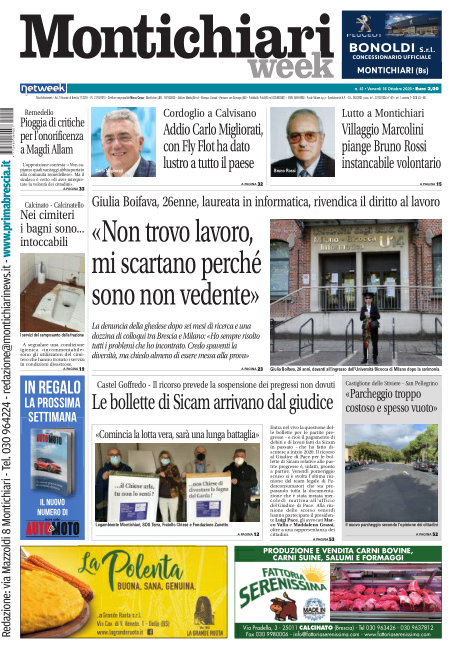 MontichiariWeek è in edicola