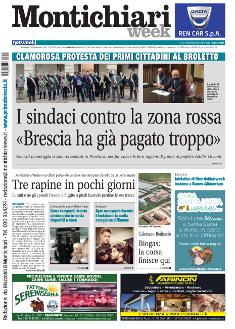 MontichiariWeek è in edicola