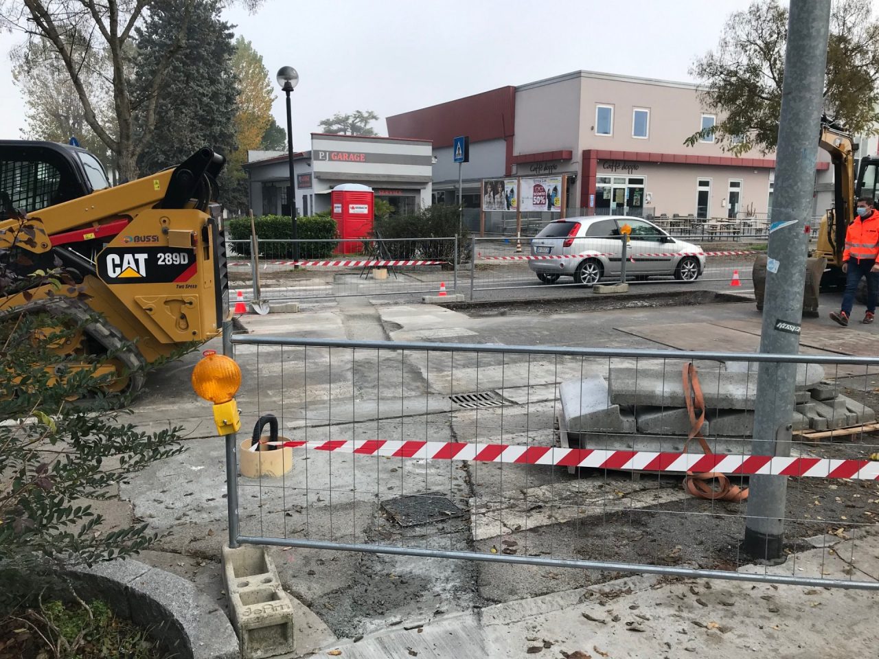 Iniziati i lavori di messa in sicurezza di via Brescia