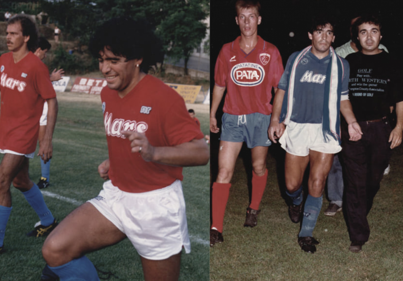 Addio a Maradona, nel 1988 ha giocato a Castiglione