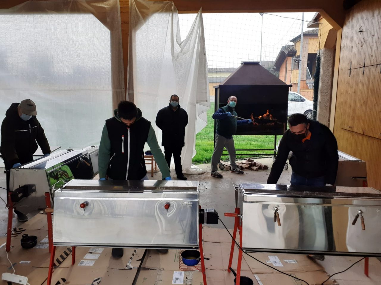 A Milzano lo spiedo dell’oratorio è sold out