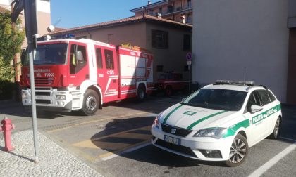 Allagamento in biblioteca: pompieri in azione GALLERY