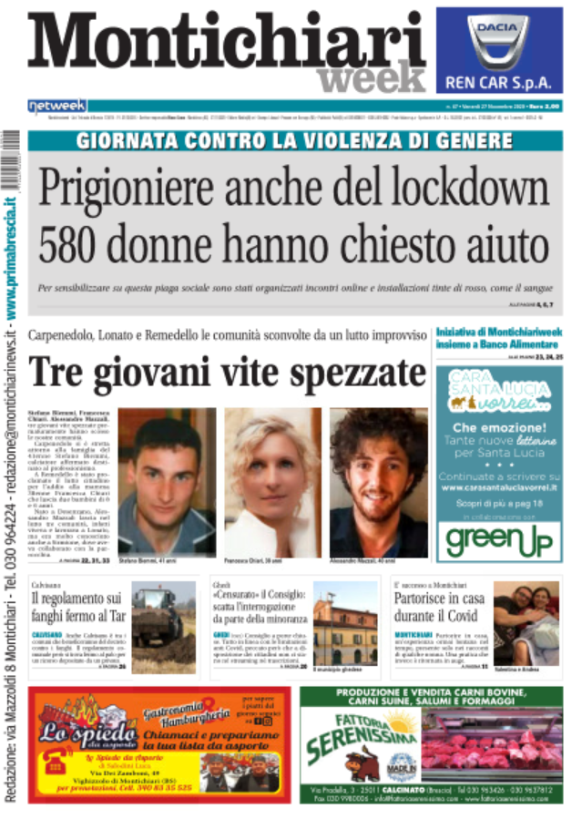 MontichiariWeek è in edicola