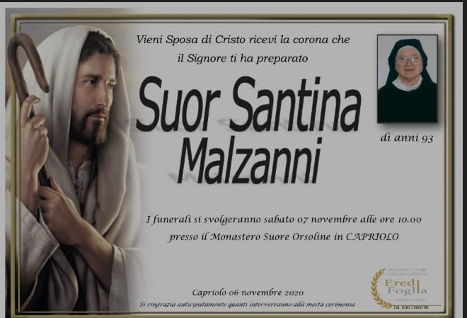 Focolaio Covid al monastero: morta una seconda suora