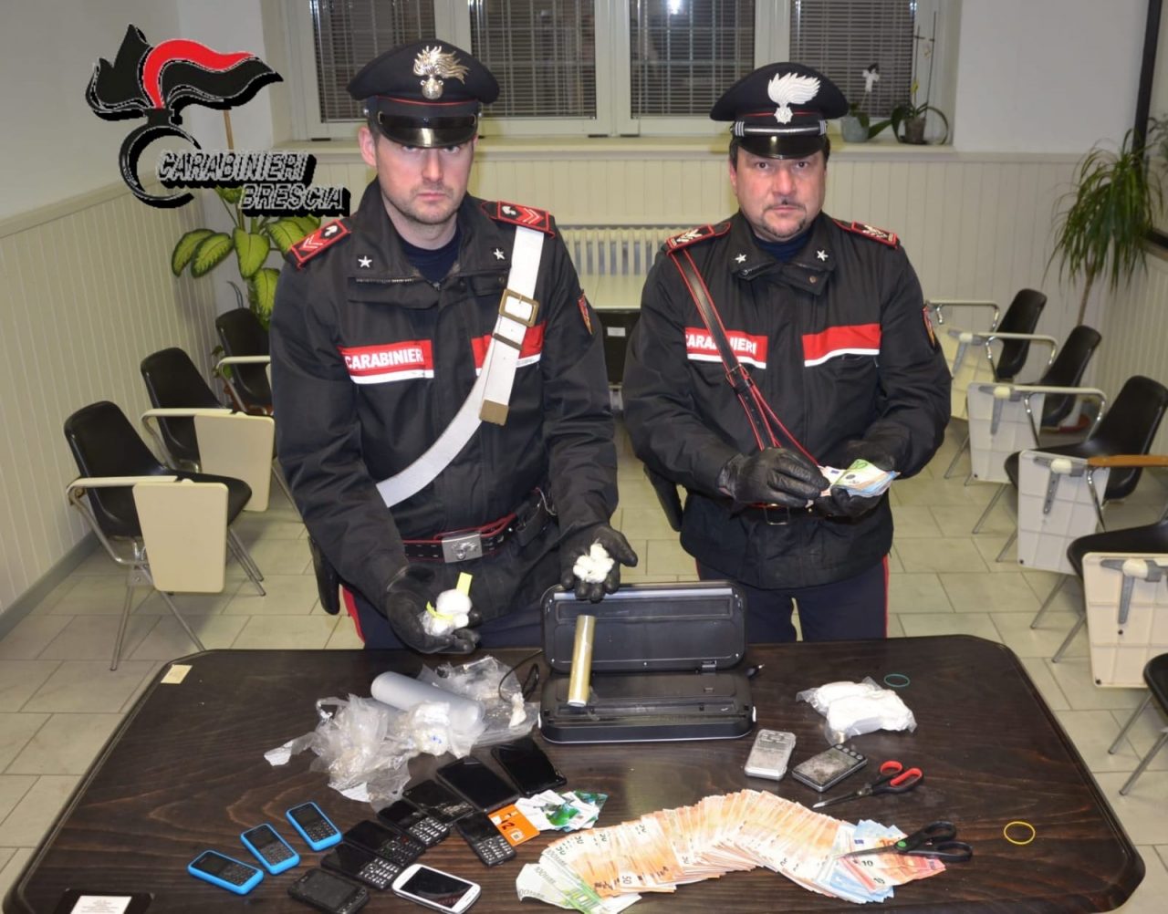 Vallecamonica: due arresti per detenzione di droga