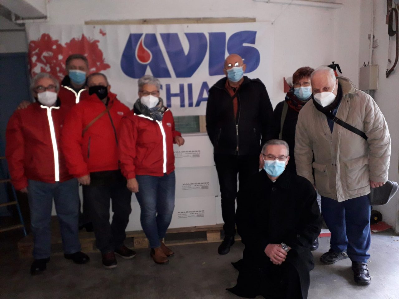 L’Avis dona 3 quintali di pasta alla Caritas