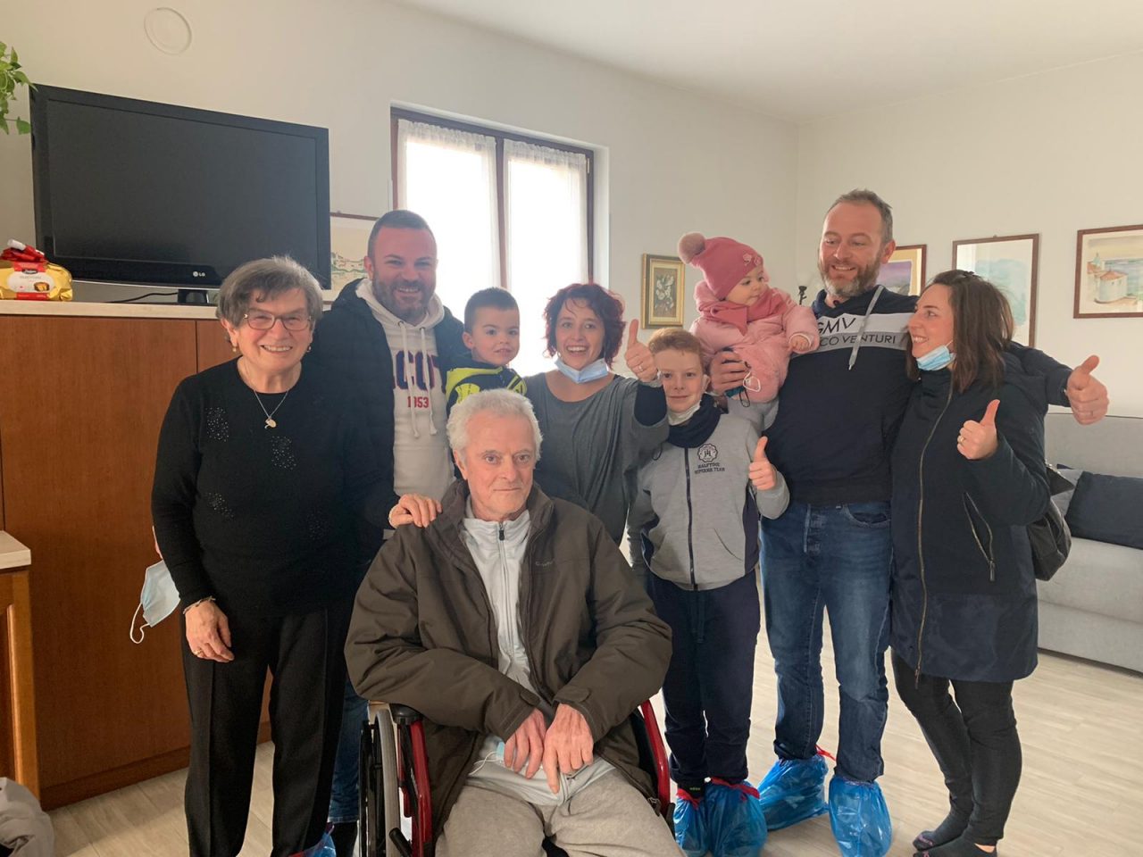 Si ammalò di Covid: torna a casa dopo 9 mesi d’ospedale