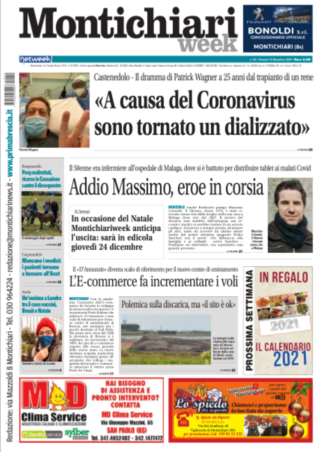 MontichiariWeek è in edicola