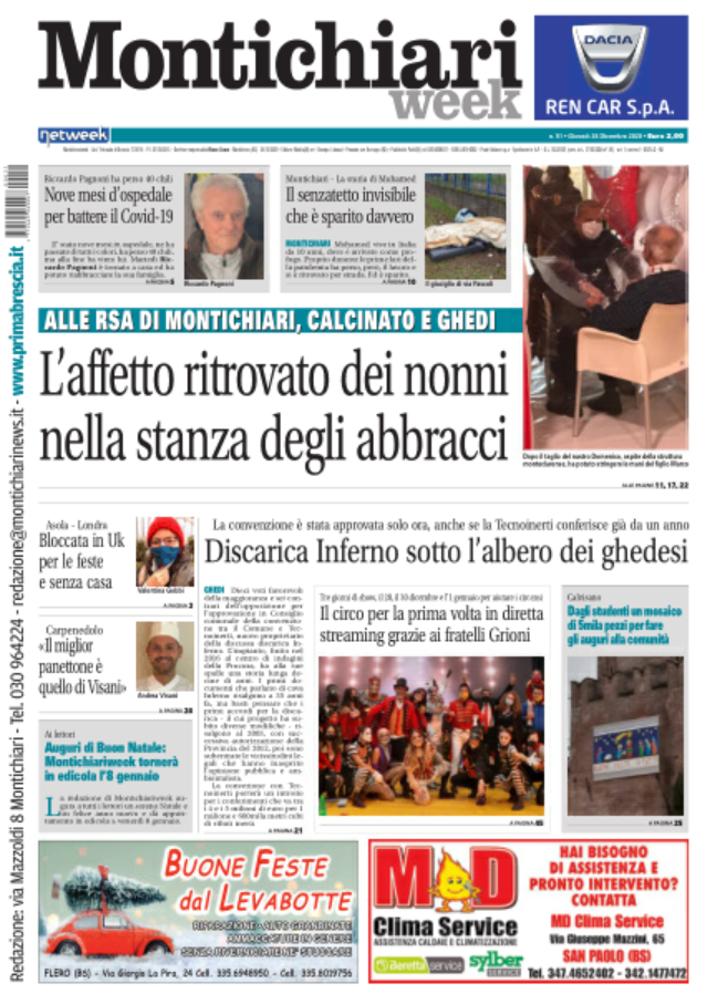 MontichiariWeek è in edicola