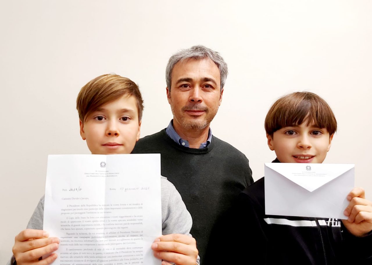 Manerbio, due fratellini scrivono al Presidente Mattarella… e lui risponde