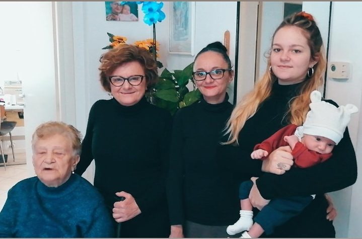 Da Ryan a Elisabetta, cinque generazioni ancora insieme