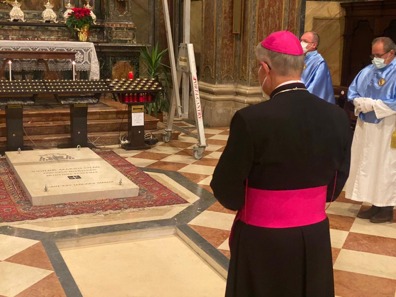 Monsignor Olmi è stato sepolto in Duomo