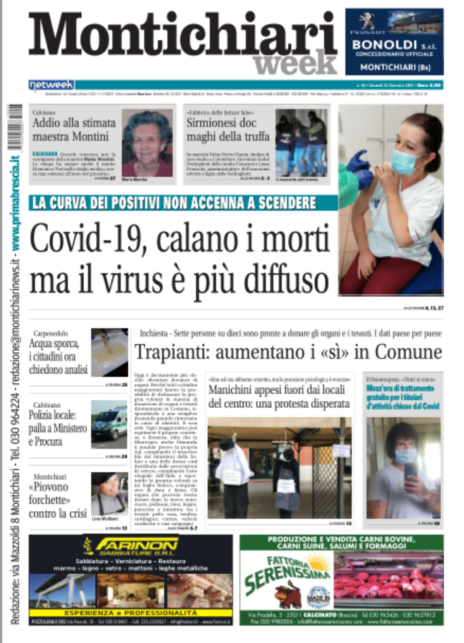 MontichiariWeek è in edicola