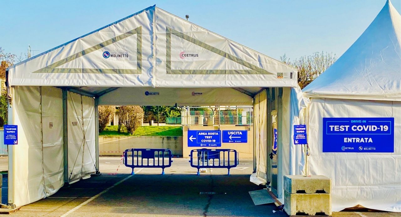 Al Centro Commerciale di Mazzano tamponi per il Covid19