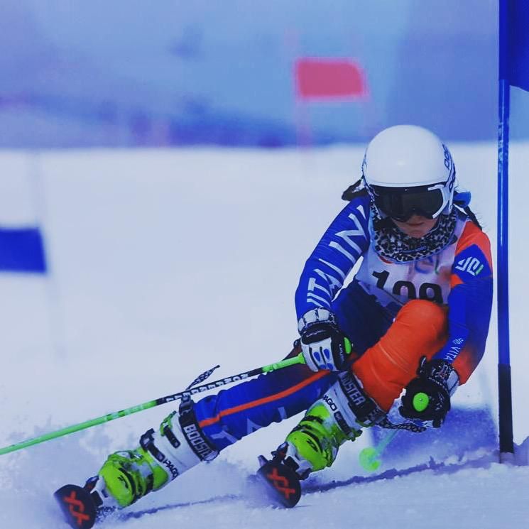 Giorgia Oprandi, a 13 anni, conquista le piste innevate