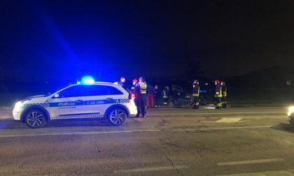 Incidente sulla Sp11 tra Coccaglio e Chiari: un'auto finisce nel campo