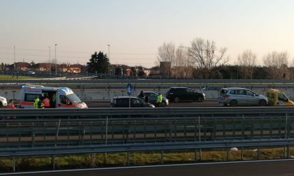 Maxi tamponamento in A4 in direzione Milano, arriva l’elisoccorso a Trezzo