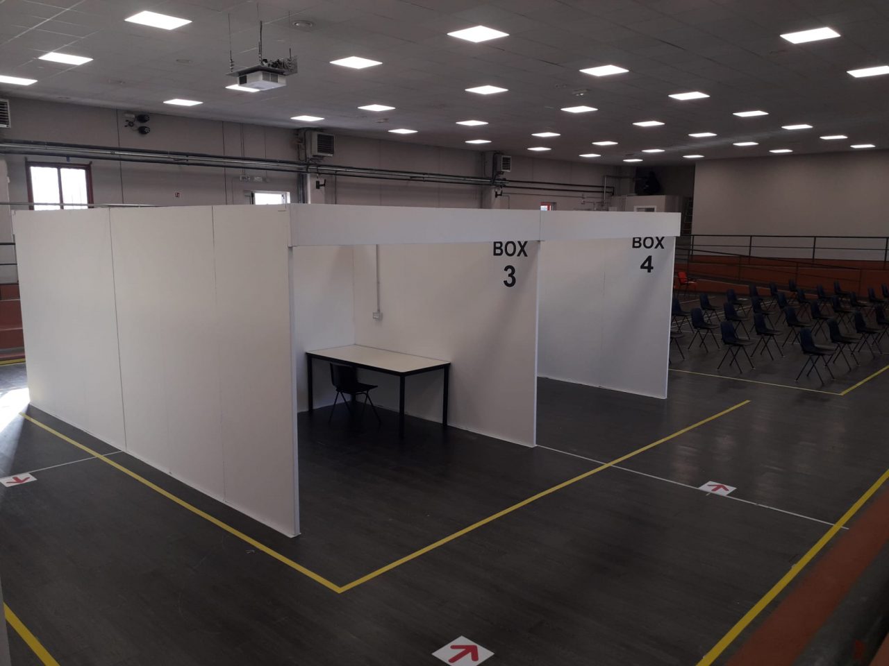 L’ex bocciodromo di Manerbio si trasforma in un centro vaccinale