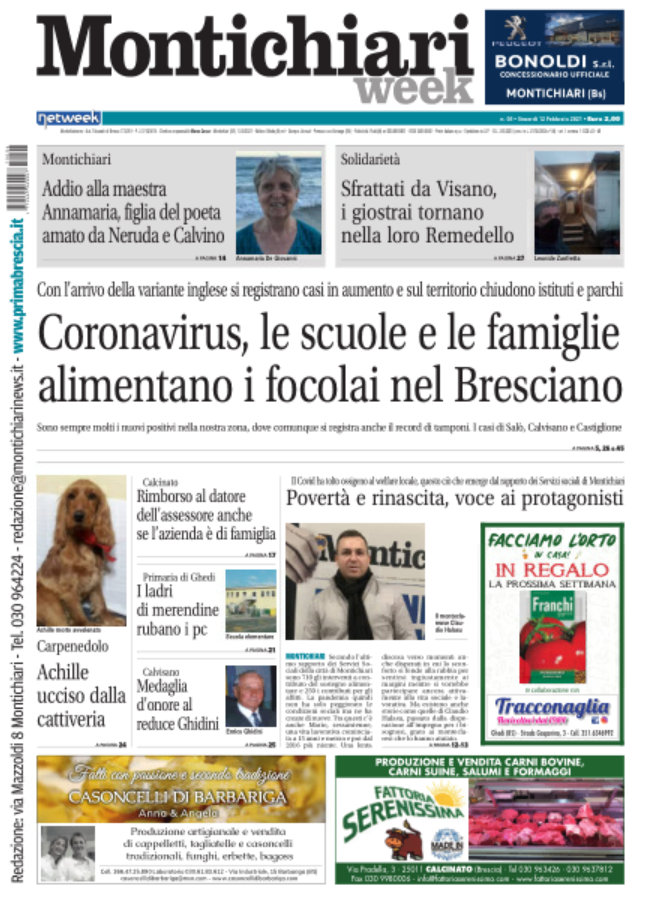 MontichiariWeek è in edicola