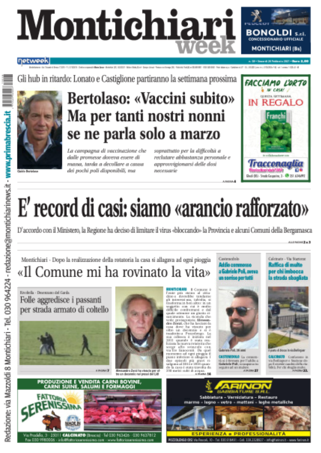 MontichiariWeek è in edicola