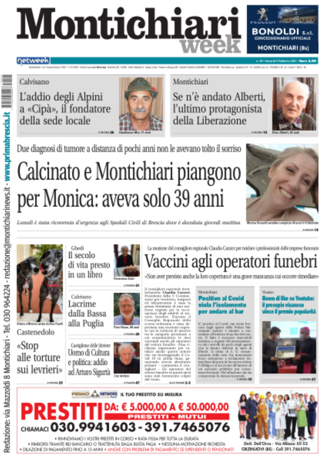 MontichiariWeek è in edicola