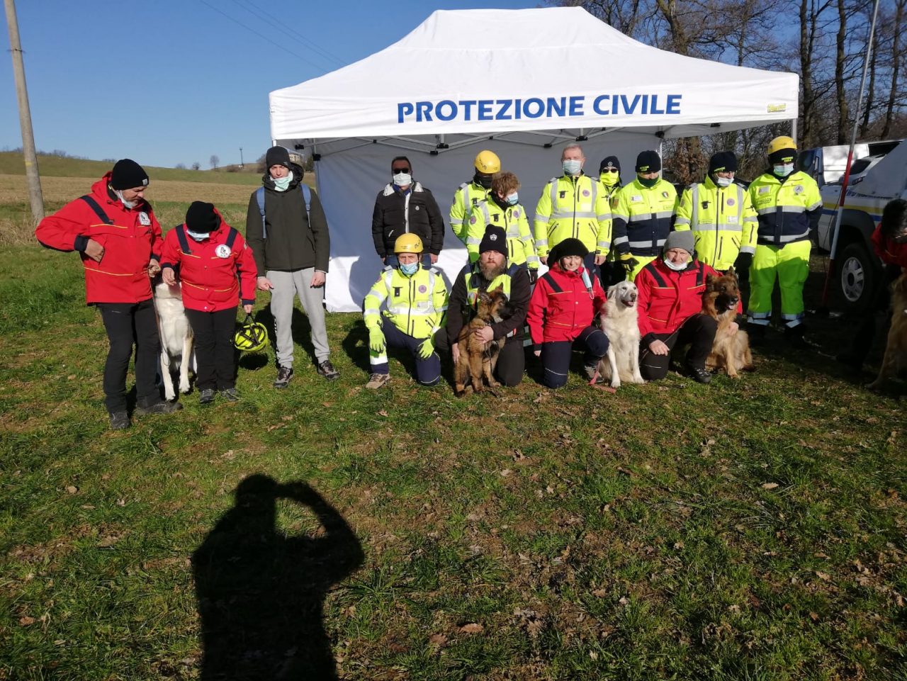 Al lavoro per cercare una persona scomparsa, ma era un’esercitazione