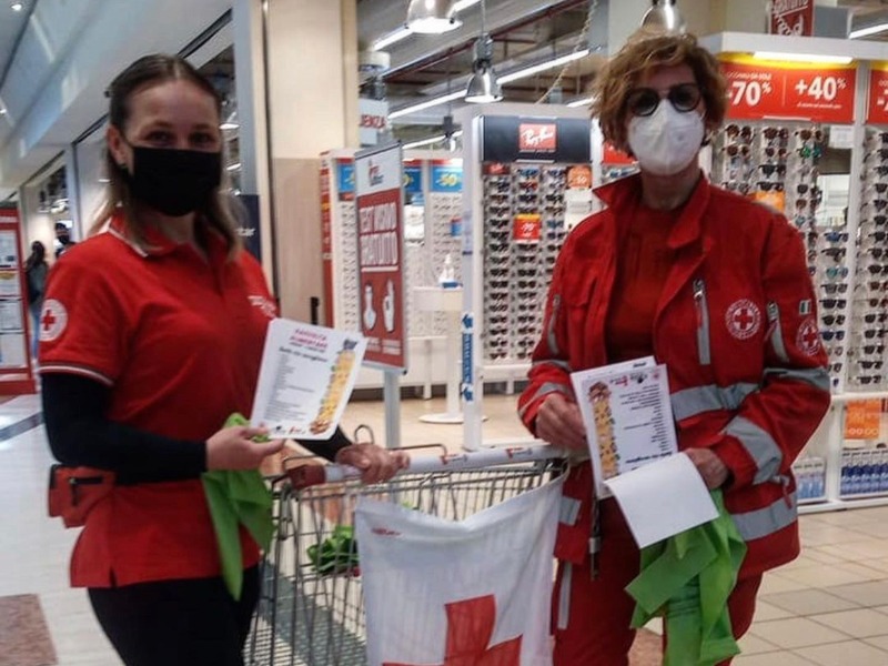 Leone di Lonato e Croce Rossa Calvisano: insieme per raccogliere tonnellate di beni necessari