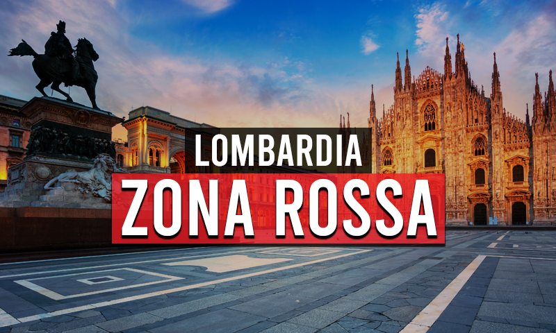 La Lombardia entra in zona rossa da lunedì 15 marzo: ecco cosa cambia