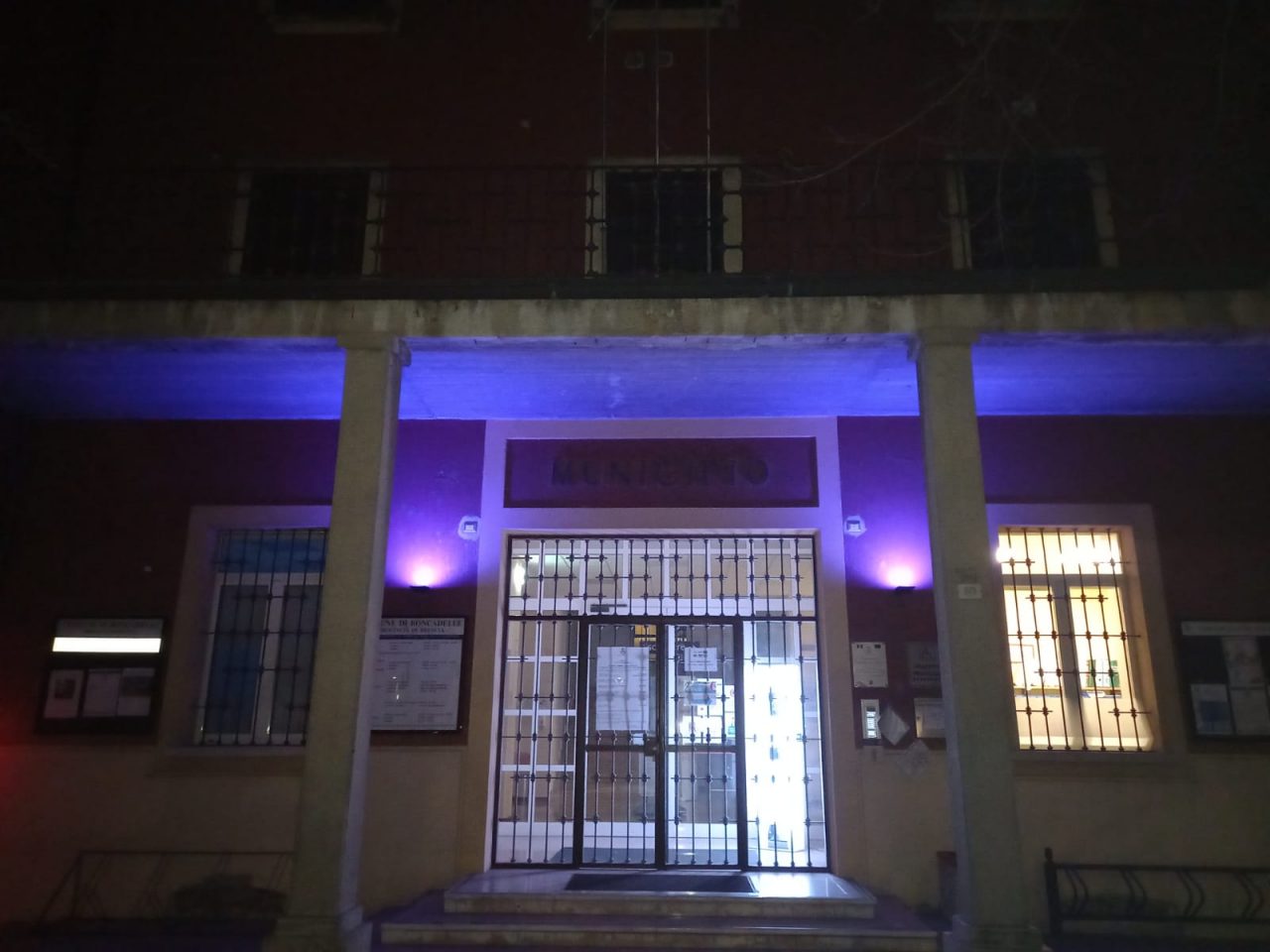 Il municipio si tinge di lilla per la Giornata dei disturbi alimentari