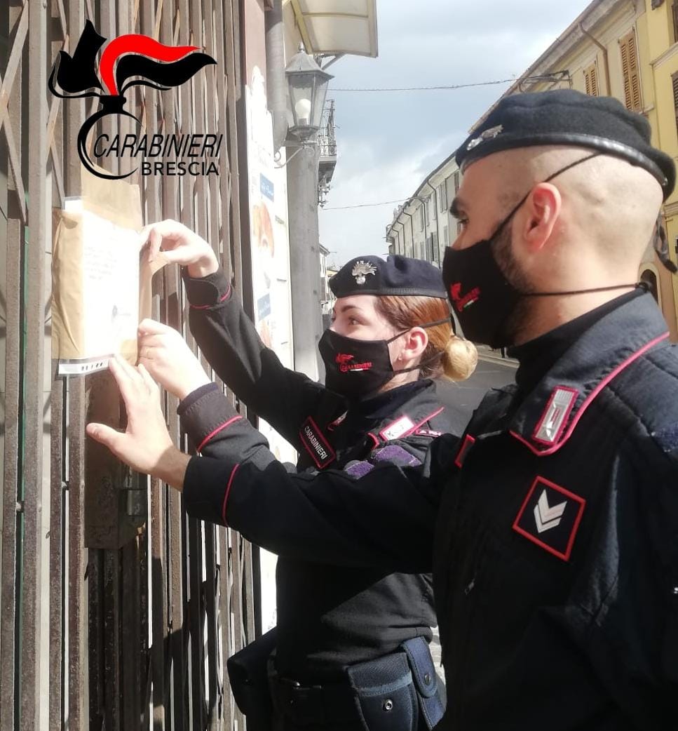 Chiuso un bar di Pontevico e sanzionati in quattro